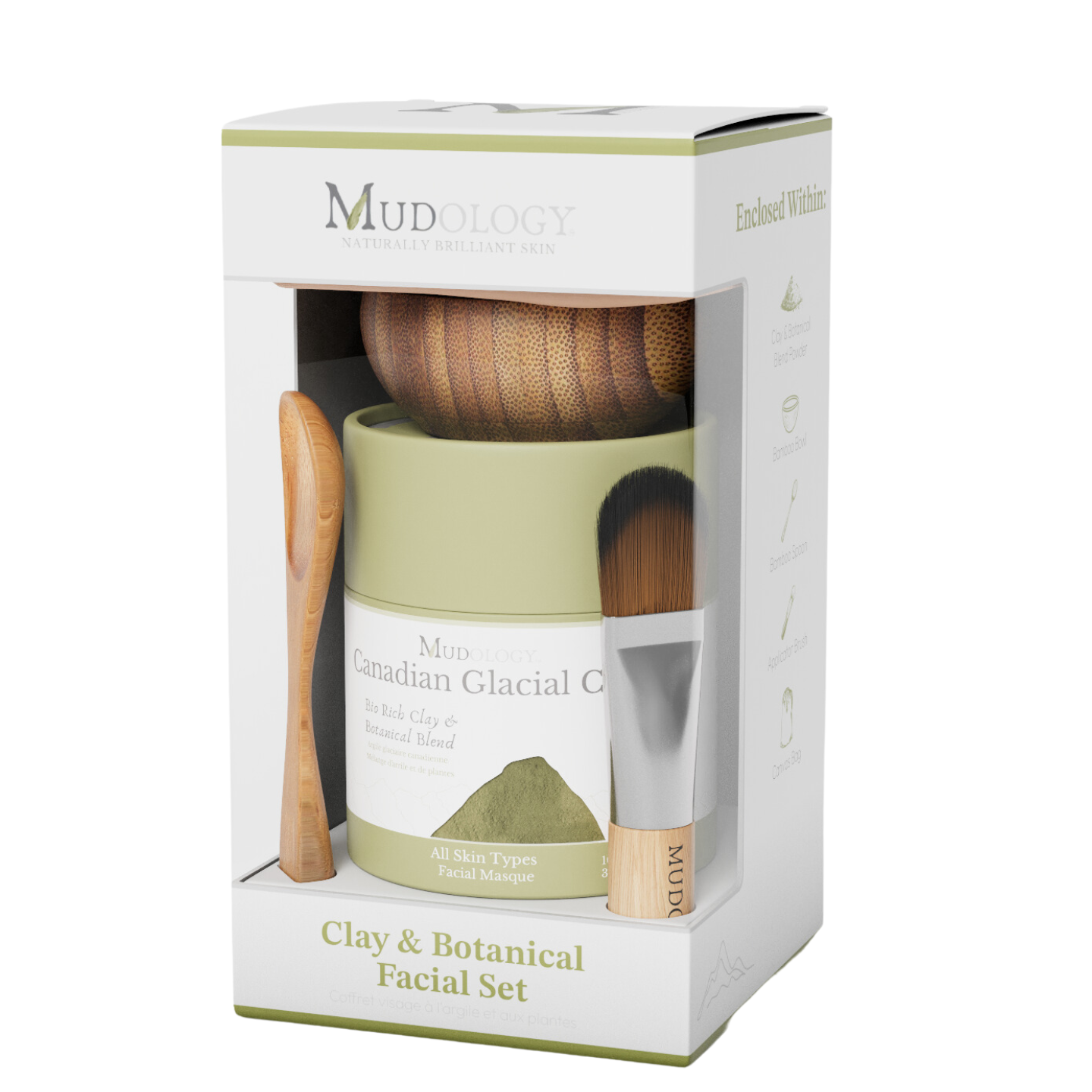 Canadian Glacial Clay Spa Set