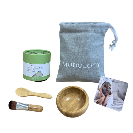 French Green Clay Spa Set